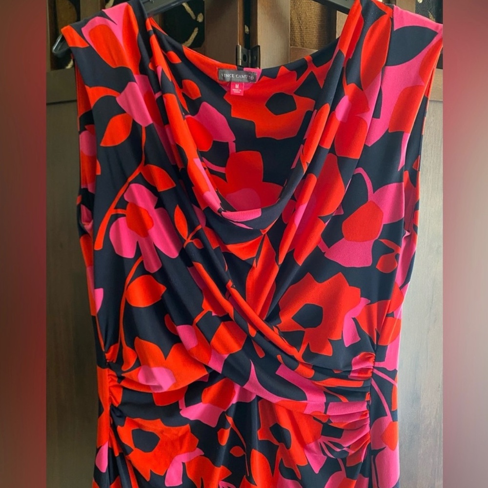 Floral Vince Camuto Dress, Medium - Picture 2 of 5
